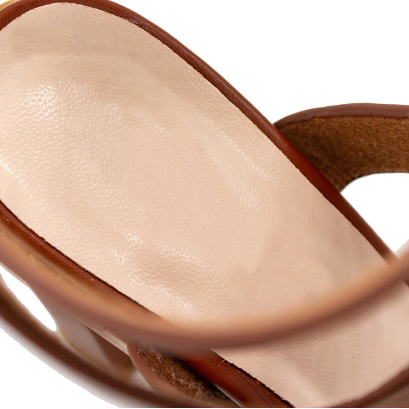 Clara – Damen-Sandaletten mit Blockabsatz