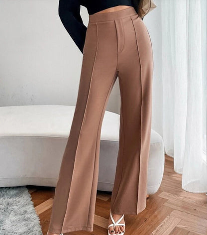Lucy – Locker Geschnittene Damenhose mit Hoher Taille