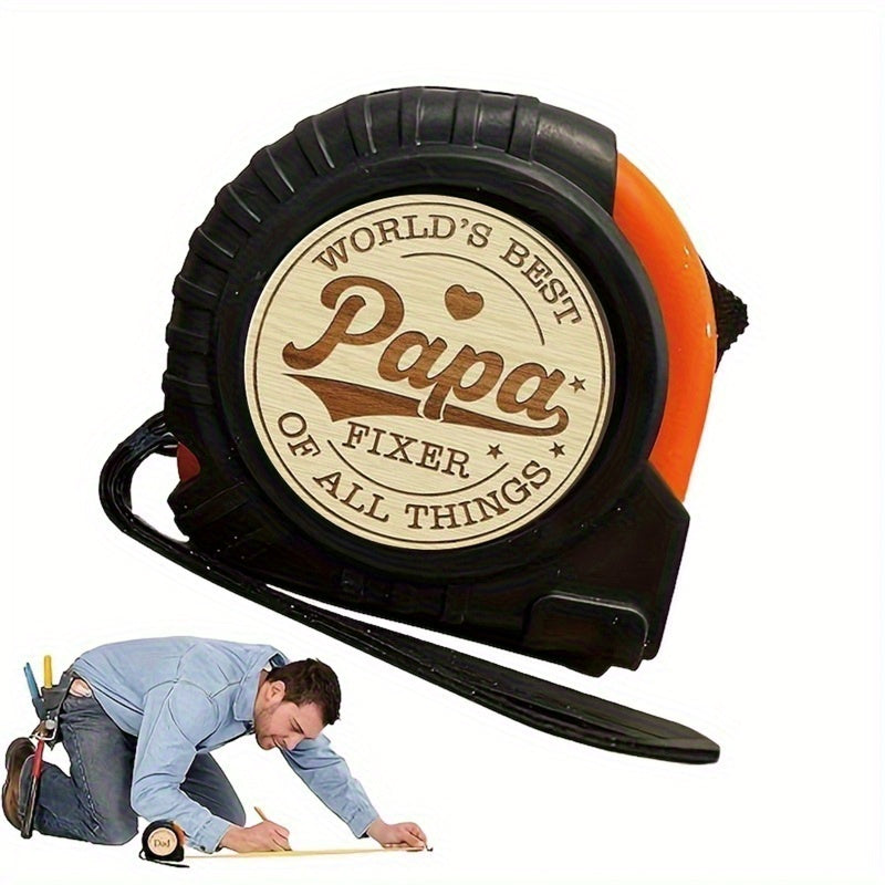 Vatergeschenk Maßband – Vatertag Werkzeug für Männer, personalisierter Stil, Geschenkidee für Handwerker