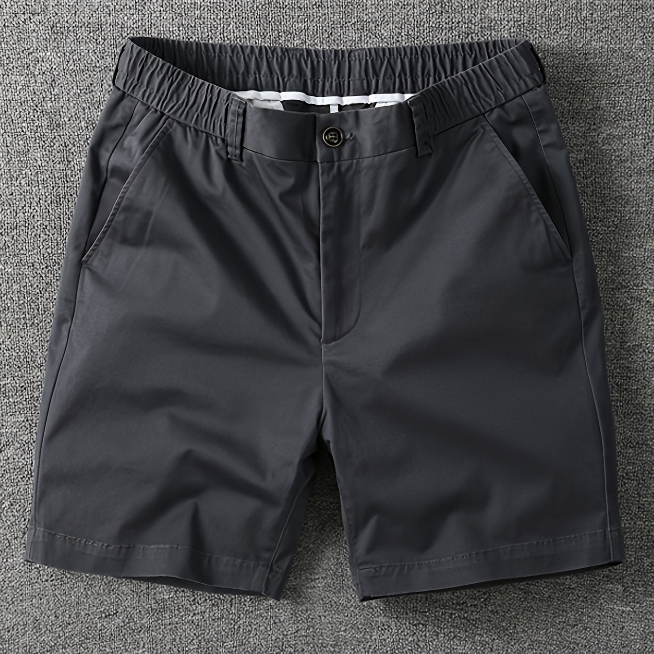 Summer Micro-elastic Casual Shorts, Four-tenths Length Shorts
