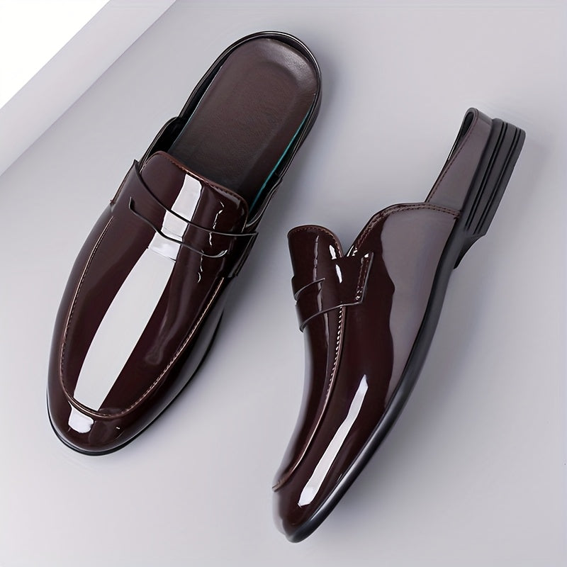 Herren Elegante Backless Loafer – Stilvolle Business-Slipper für Büro & Anlass