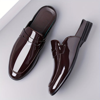 Herren Elegante Backless Loafer – Stilvolle Business-Slipper für Büro & Anlass