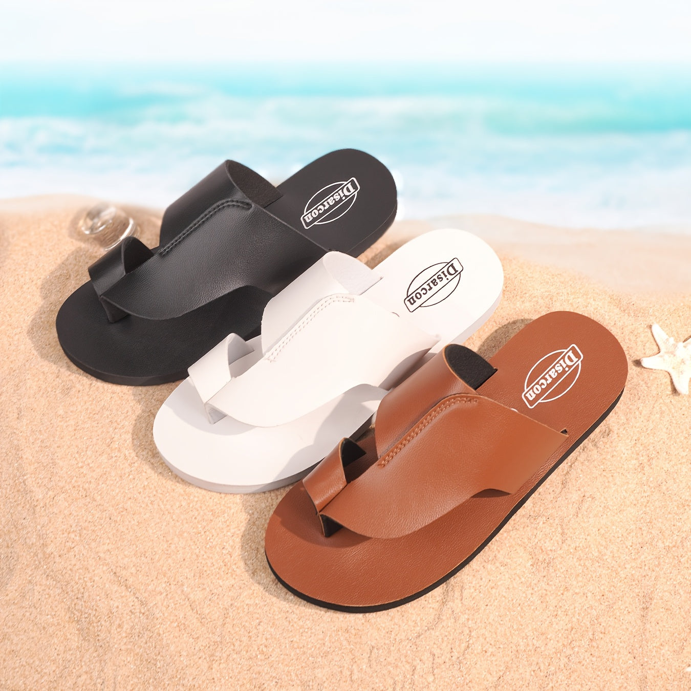 Herren Vintage Zehentrenner Sandalen – Stilvolle Sommerschuhe für Alltag & Freizeit
