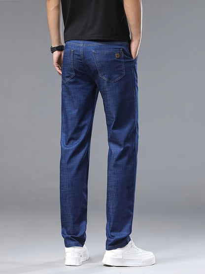 Herren Jeanshose im klassischen Stil für Alltag und Freizeit – Bequeme Passform