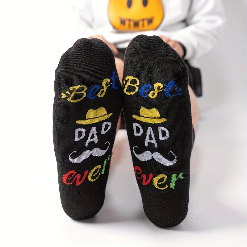 Herren Geschenk Socken – Lustige Best Dad Ever Socken – Vatertag Geschenk für Väter