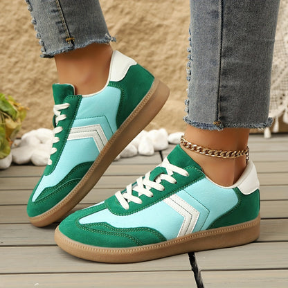 Damen Retro Sneaker – Bequeme Freizeitschuhe für Alltag und Streetstyle