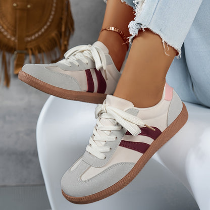 Damen Retro-Sneaker für Alltag & Freizeit – Klassischer Streetstyle