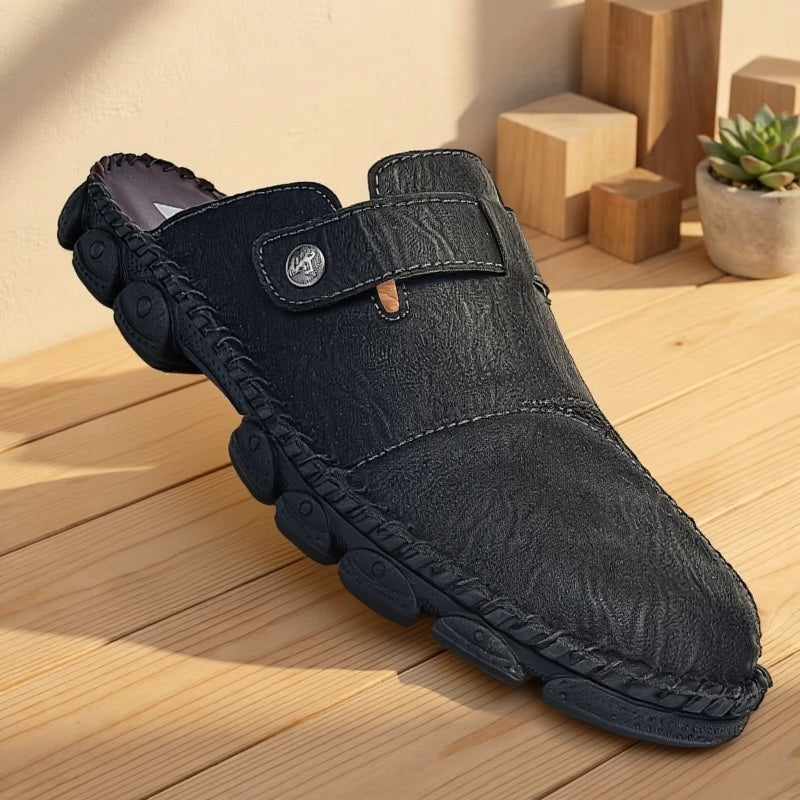 Herren Outdoor-Slipper Komfortable Freizeitschuhe mit rutschfester Sohle