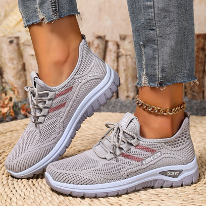 Damen Freizeitsneaker mit Komfortsohle für Alltag und Sport