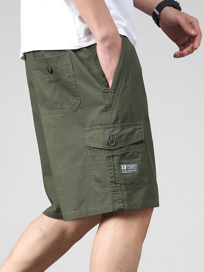 Herren Cargo Shorts Freizeit Bermuda mit Taschen – Perfekt für Alltag & Outdoor