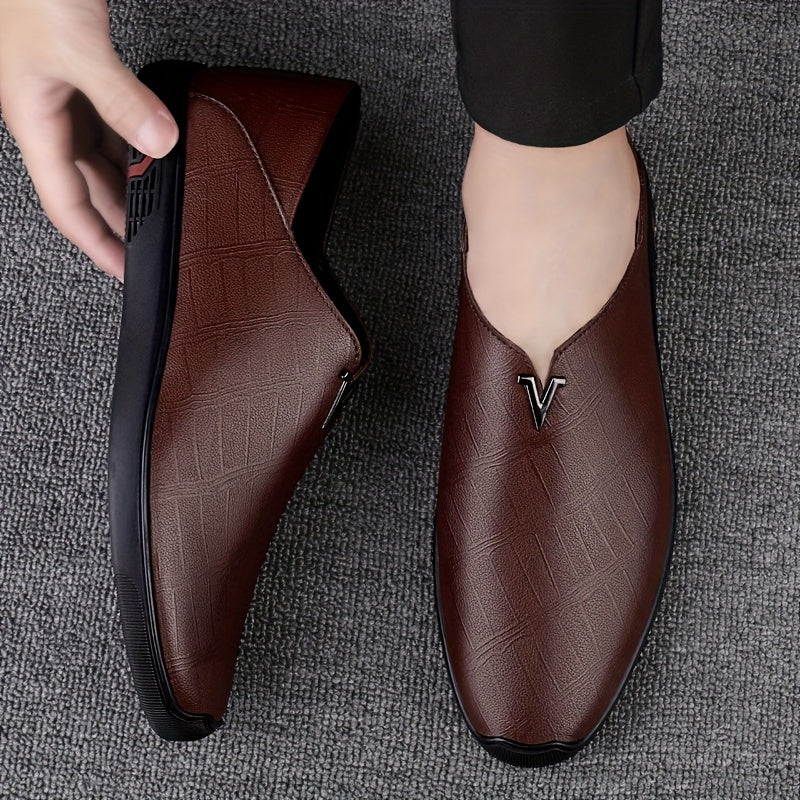 Herren Slip-On Business Loafer – Eleganter, moderner Freizeitschuh für Büro & Anlass