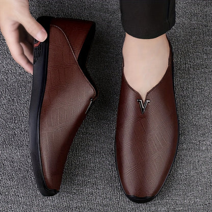Herren Slip-On Business Loafer – Eleganter, moderner Freizeitschuh für Büro & Anlass