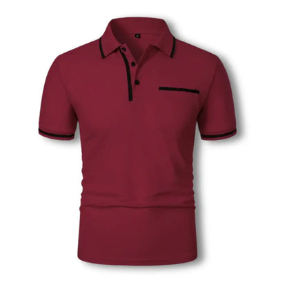 Herren Polohemd Modern Fit mit Kontrastdetails – Stilvolles Freizeit- und Alltagsoutfit