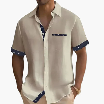 Herren Freizeit Hemd – Klassisches Kurzarmhemd mit modernem Design, ideal für Sommer und Alltag