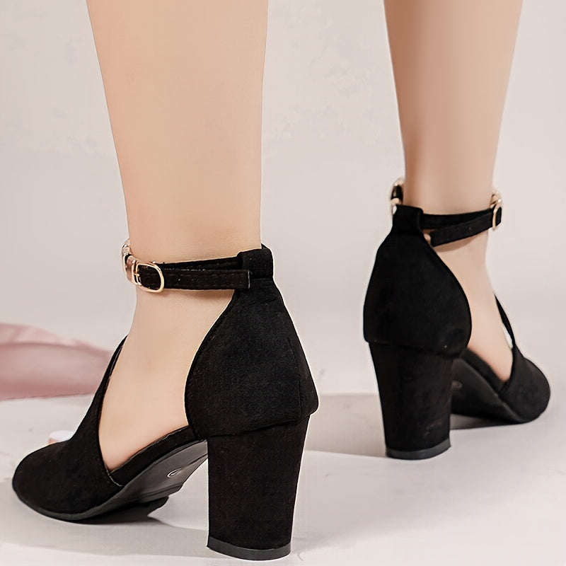 Damen Sandaletten mit Blockabsatz für elegante Anlässe