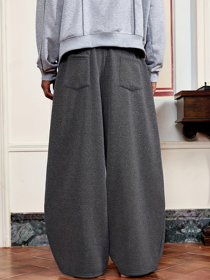 Herren Weite Oversize Jogginghose Streetstyle Komfort