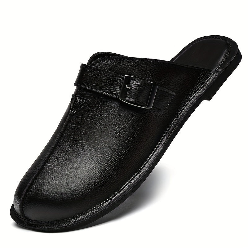 Herren Pantoletten mit Schnalle – Modische Slip-On Sandalen für Freizeit & Alltag
