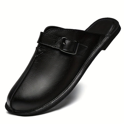 Herren Pantoletten mit Schnalle – Modische Slip-On Sandalen für Freizeit & Alltag