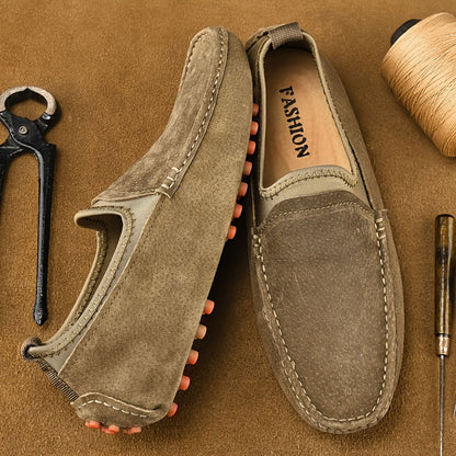Herren Slip-On Mokassin Loafer – Eleganter Freizeit- und Fahrkomfort