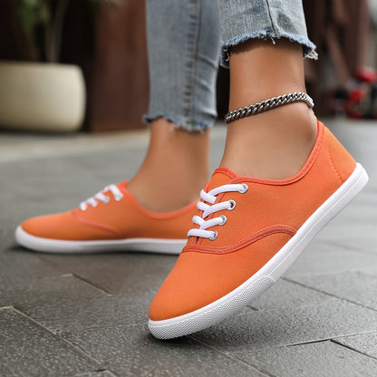 Damen Sneaker Low-Top Freizeit Klassisch Bequem Alltagsschuhe