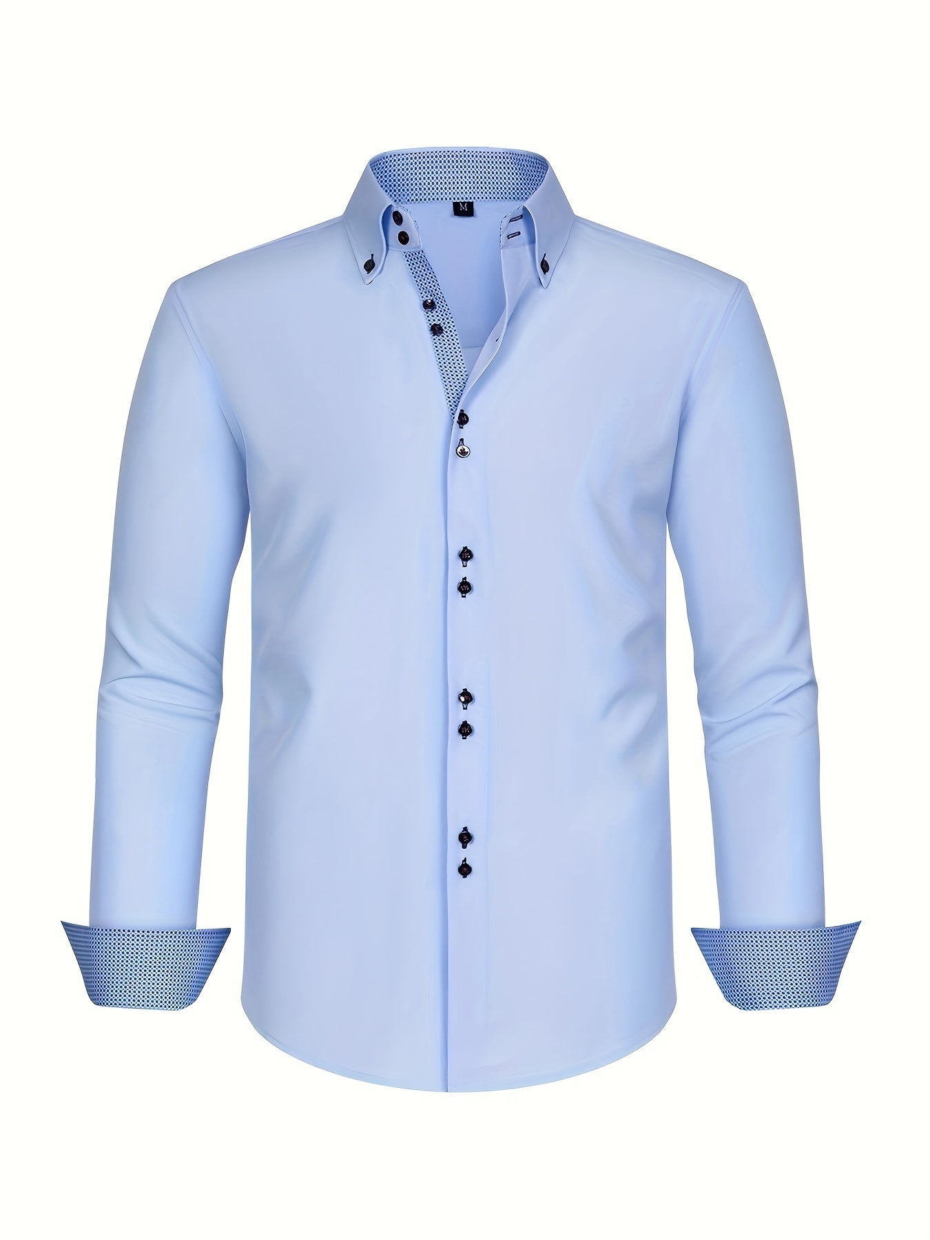 Herren Business Freizeithemd – Eleganter moderner Schnitt für Büro und Alltag