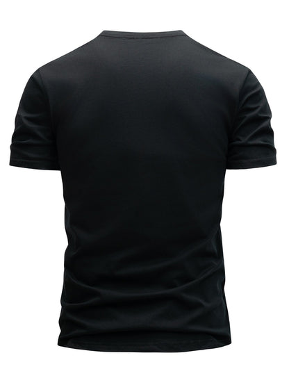 Herren T-Shirt mit Bergmotiv – Modernes Freizeitshirt für Outdoor und Alltag