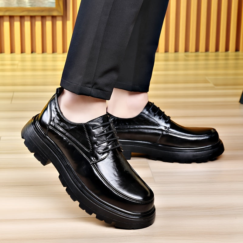 Herren Business Schnürschuhe Vintage Stil für Alltag und Büro