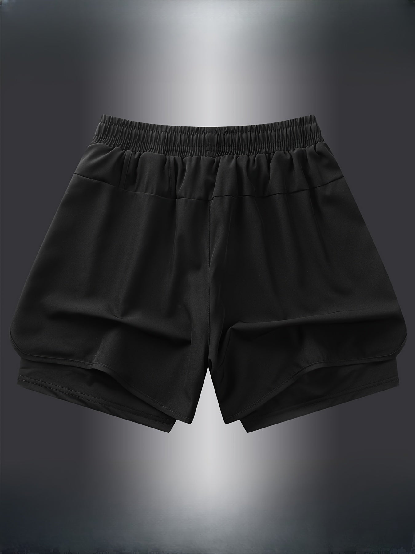 Herren Laufshorts 2-in-1 Sport Trainingsshorts mit Innenhose für Fitness und Jogging