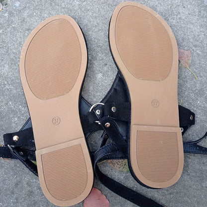 Damen T-Strap Sandalen im modernen Freizeitstil – Bequeme Sommerschuhe für Alltag & Urlaub