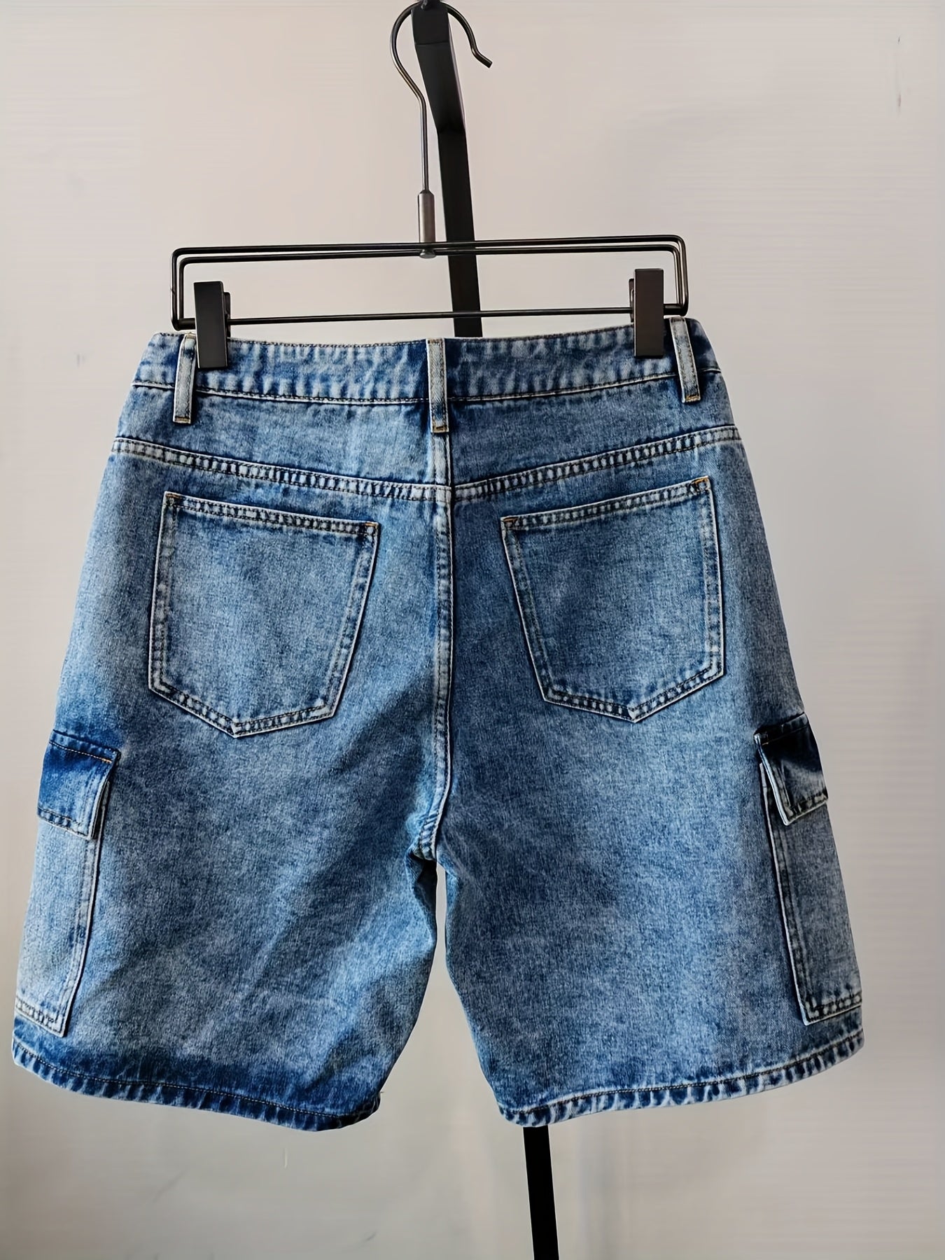 Herren Cargo Jeans Shorts im Streetwear Stil – Lässige Cargoshorts für Alltag und Freizeit