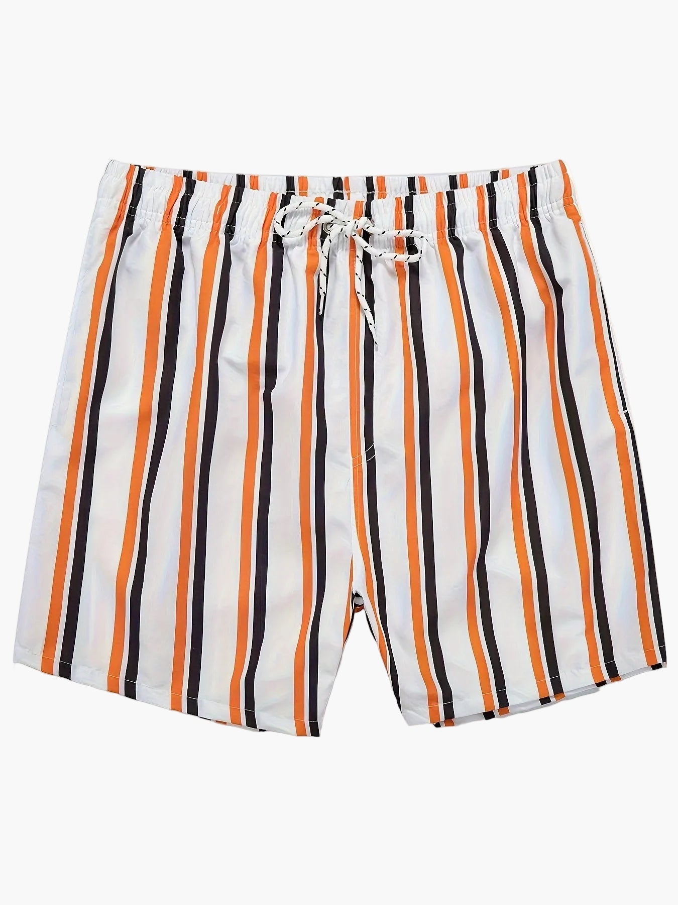 Herren Badeshorts mit Streifenmuster – Lässige Schwimmshorts für Freizeit und Strand