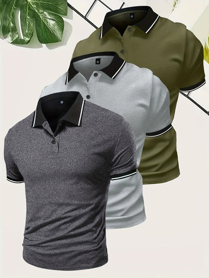 Herren Poloshirt Modern Casual – Stilvolles Freizeitshirt für Alltag und Büro