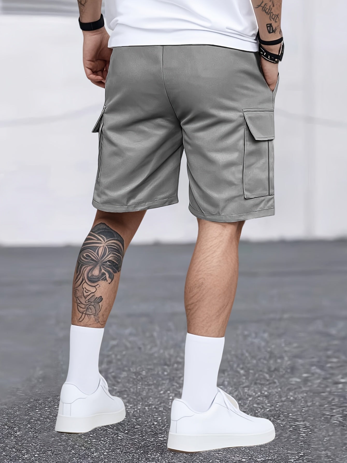 Herren Cargo Shorts mit Taschen – Lässige Streetwear Bermudashorts für Alltag und Freizeit