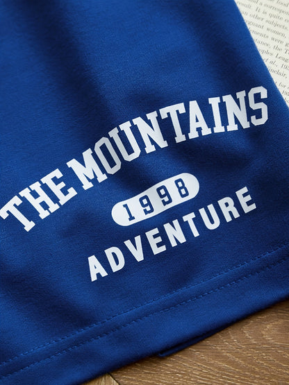 Damen Lounge-Set mit Print „The Mountains Adventure“ – Sportlich & Bequem für Freizeit und Homewear
