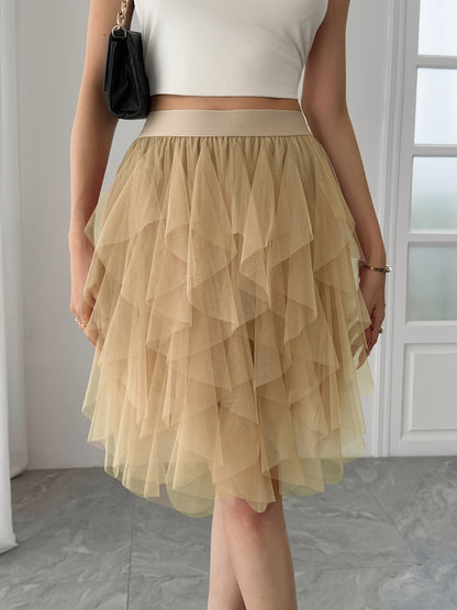 Damen Tüllrock – Verspielter Lagen-Look für Alltag und Feste