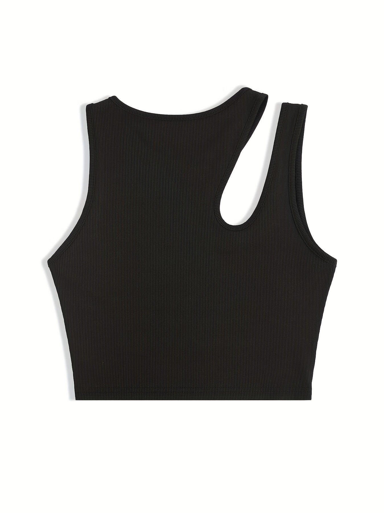 Damen Asymmetrisches Cropped Tanktop für trendige Sommer-Looks