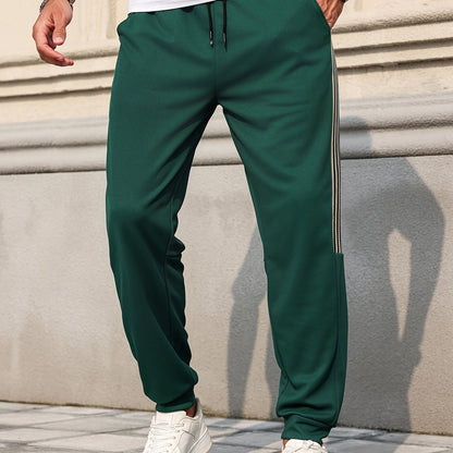 Herren Jogginghose mit sportlichen Seitenstreifen – Moderner Freizeitstil