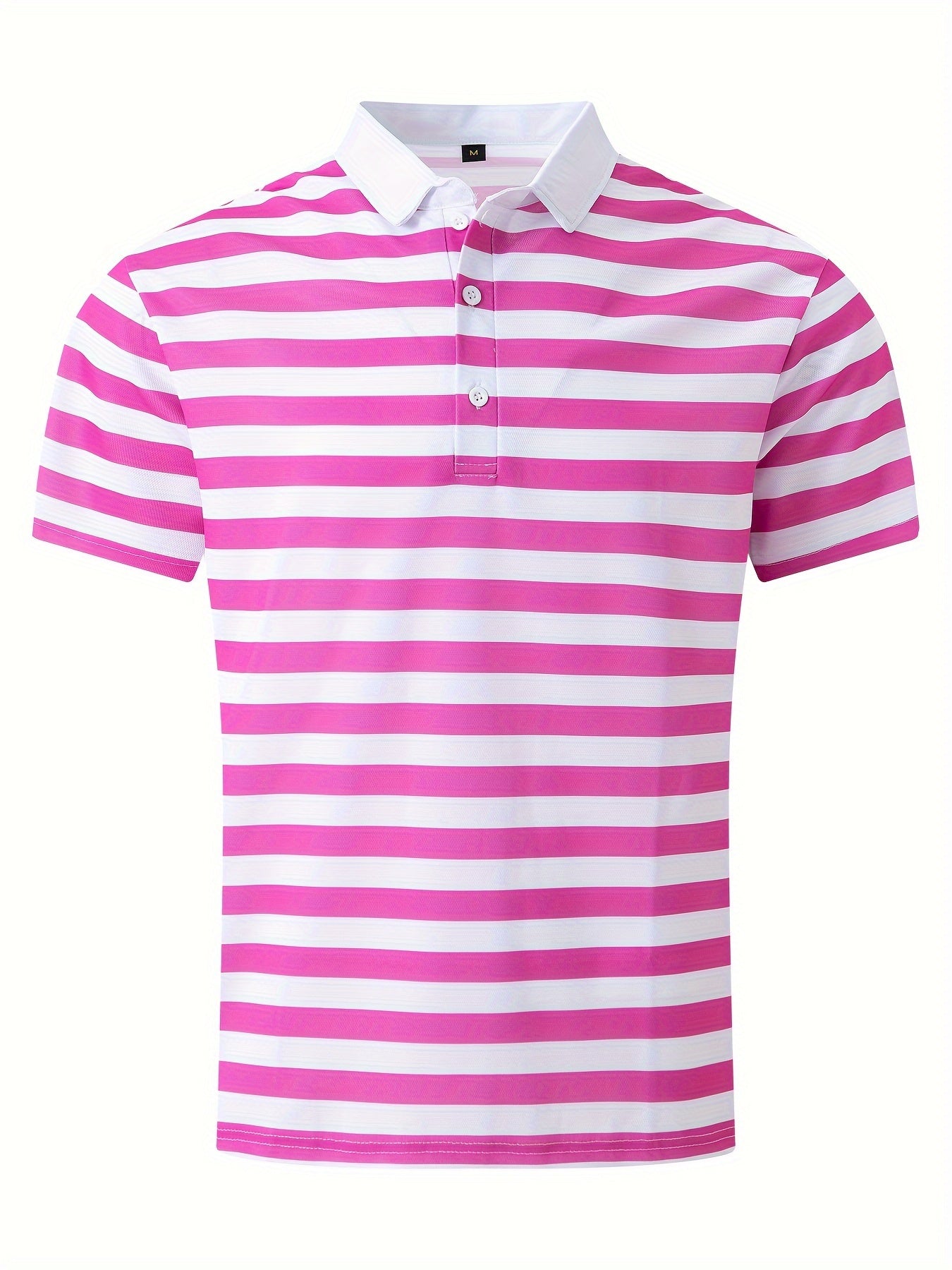 Herren Poloshirt im maritimen Streifen-Look – Perfekt für Freizeit & Segelausflüge
