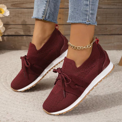 Jenny – Bequeme Damen-Sneaker aus Mesh mit Schnürung