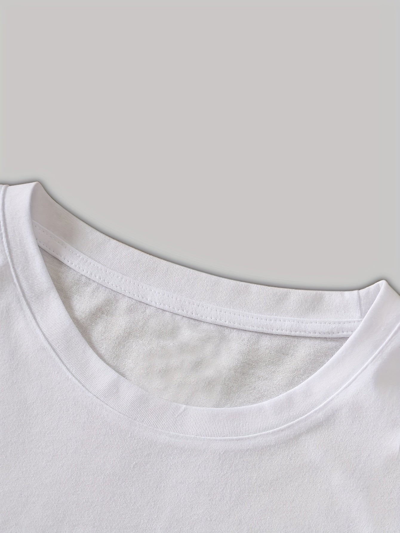 Damen T-Shirt mit abstraktem Print, lässiger Streetstyle – ideal für Alltag und Freizeit