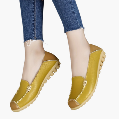 Damen Komfort-Loafer für Alltag und Büro – Bequeme Slip-On Mokassins
