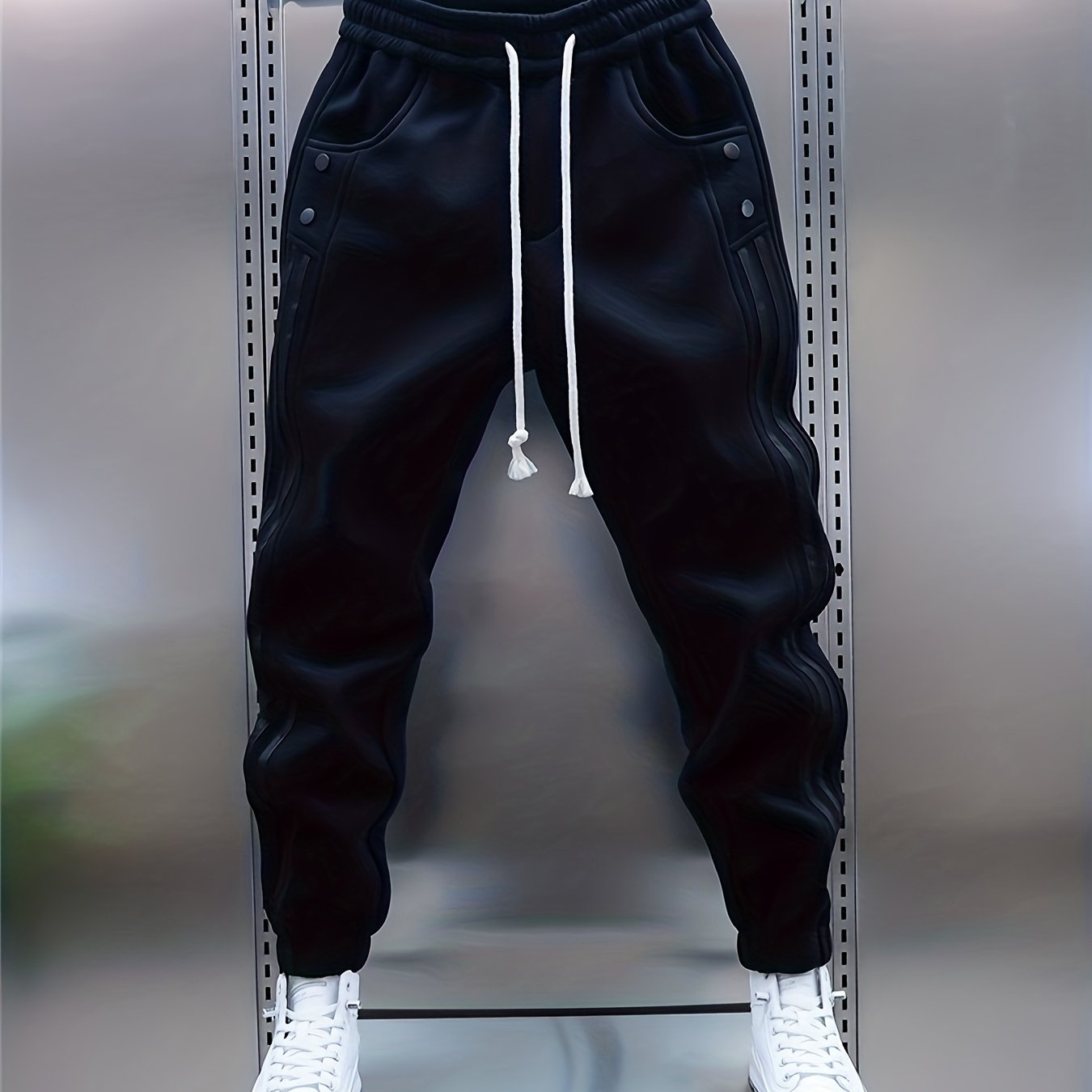 Herren Jogginghose mit sportlichem Schnitt und modernen Details – Streetwear & Freizeit