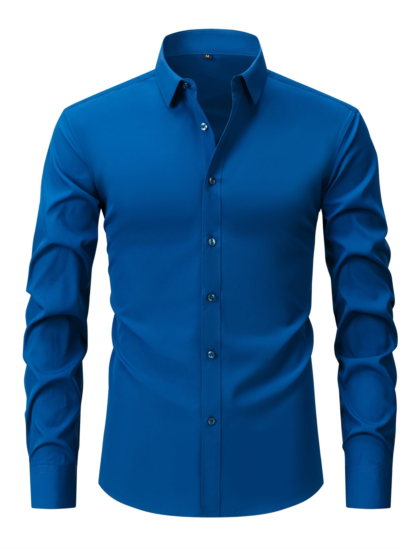 Herren Business-Freizeit Hemd Slim Fit – Elegantes Langarmhemd für Büro und Alltag