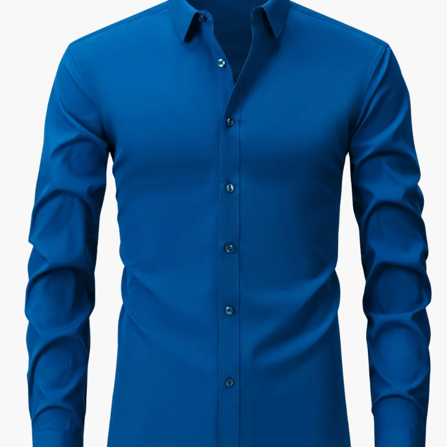 Herren Business-Freizeit Hemd Slim Fit – Elegantes Langarmhemd für Büro und Alltag