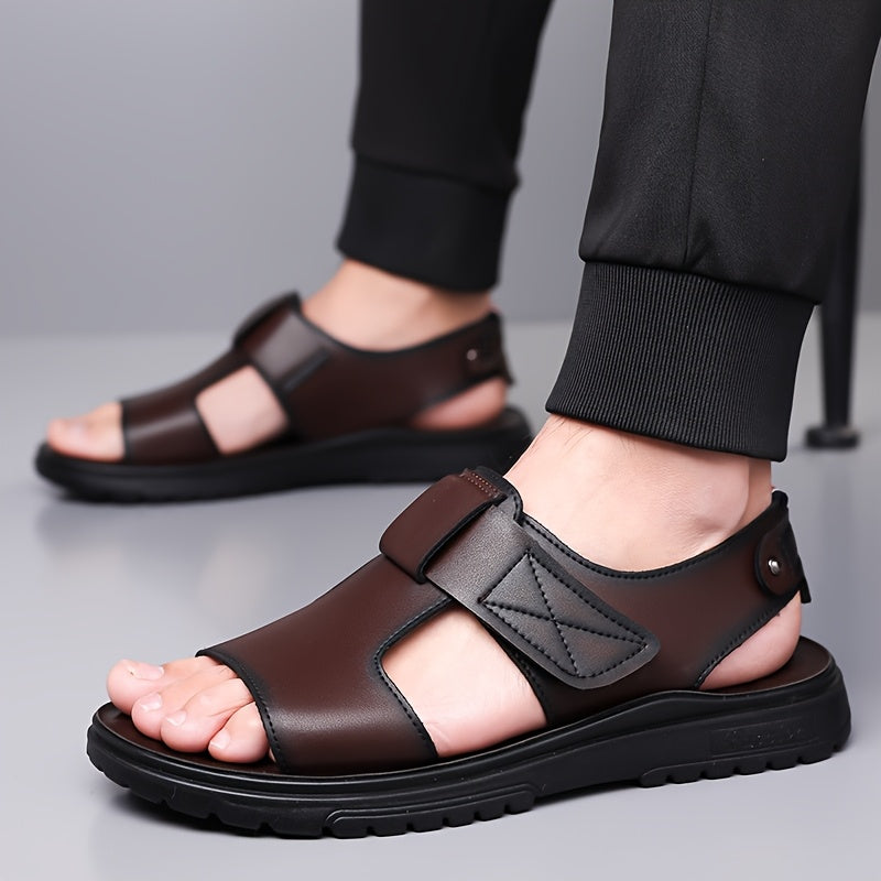 Herren Outdoor Trekking Sandalen – Bequeme Vintage-Sandalen für Freizeit und Alltag