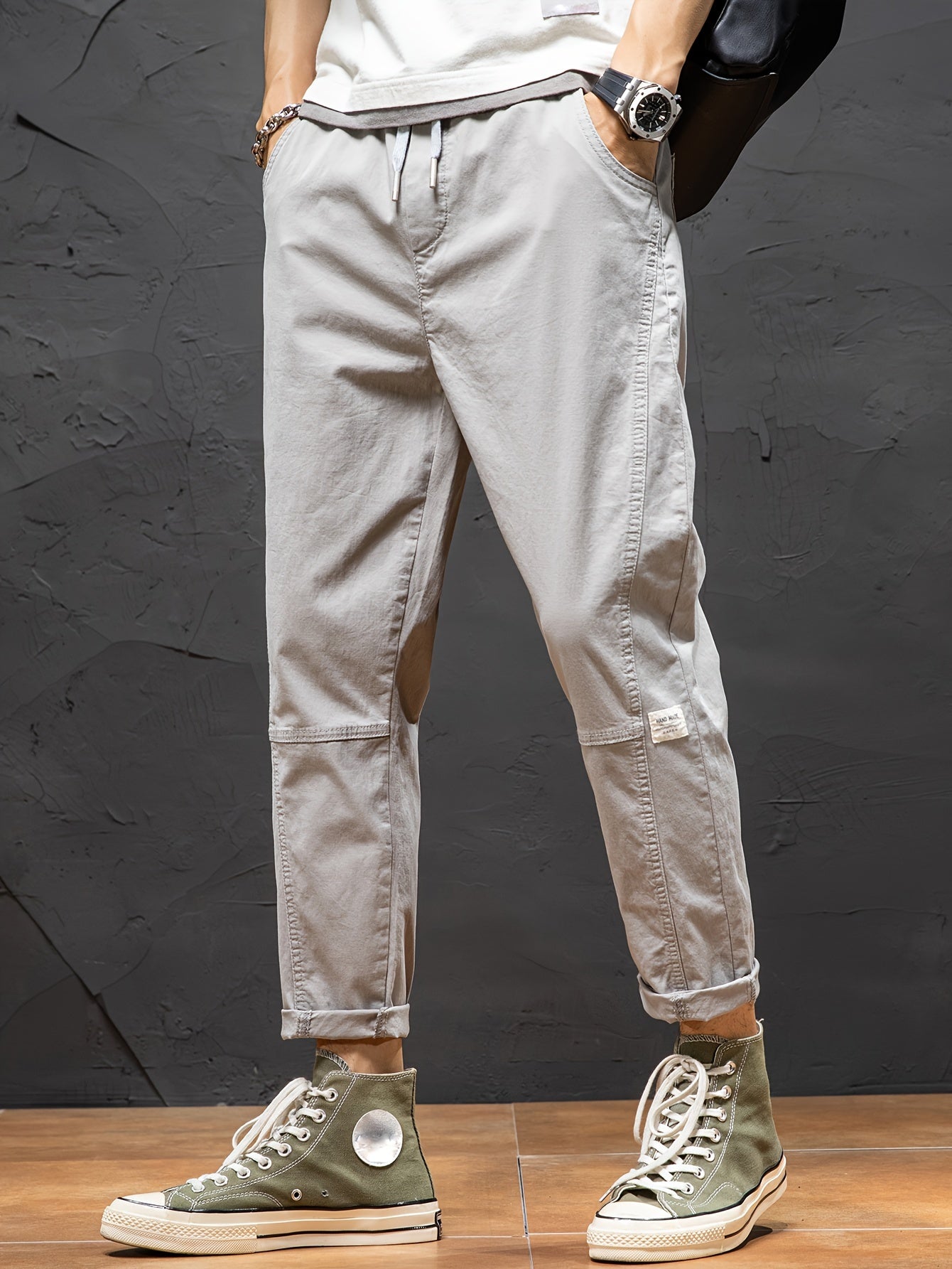 Herren Utility-Tapered Freizeithose – Moderner Streetstyle für Alltag und Freizeit