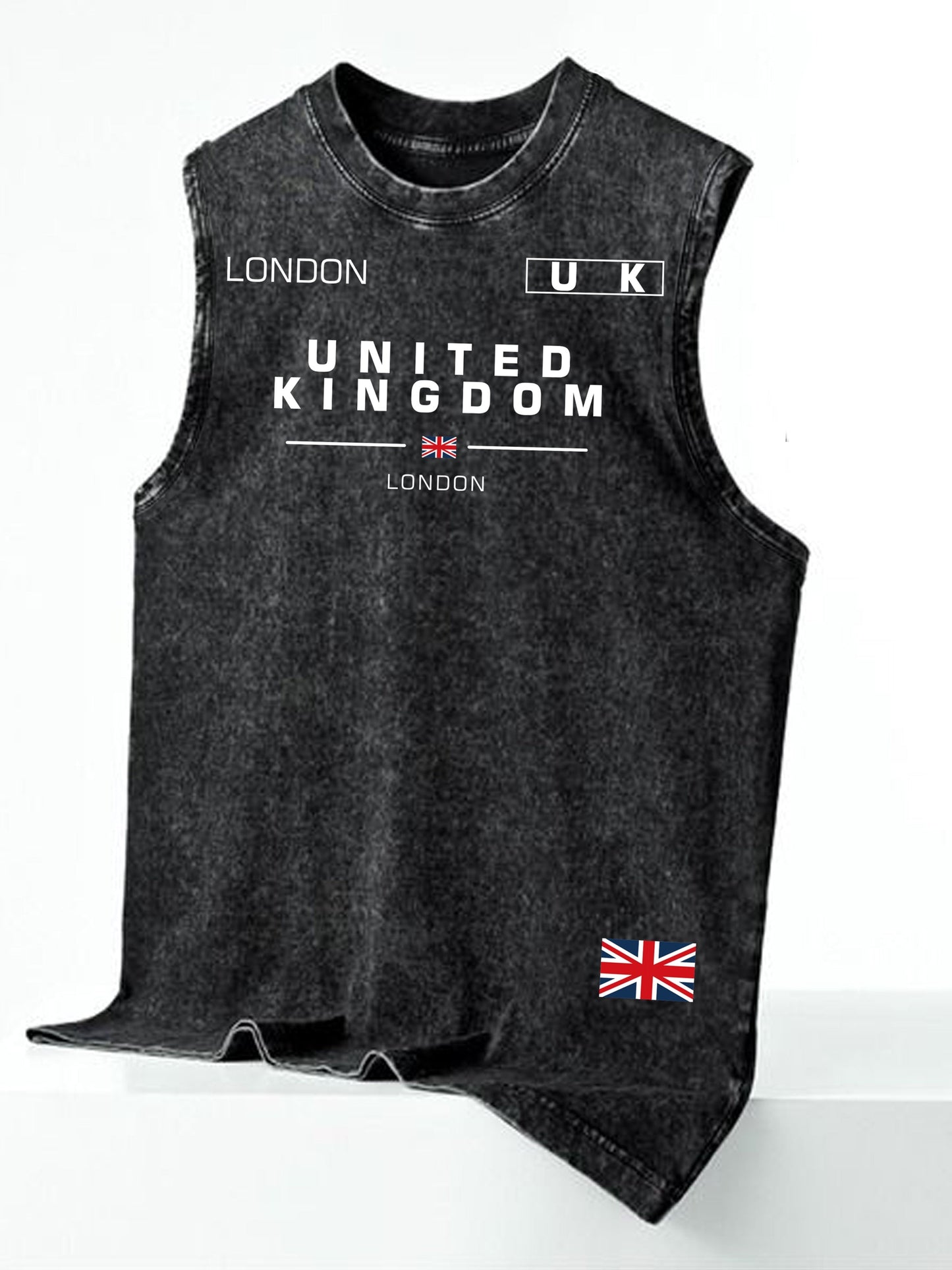 Herren Streetwear Tanktop mit modernem Print und lässigem Schnitt