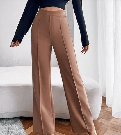 Lucy – Locker Geschnittene Damenhose mit Hoher Taille