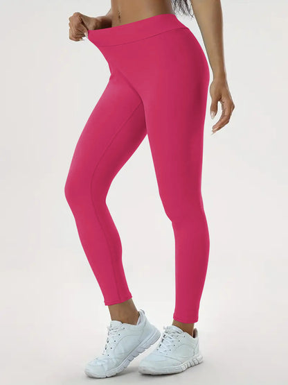 Sharon – Hochtaillierte Damen-Yogahose mit elastischem Bund