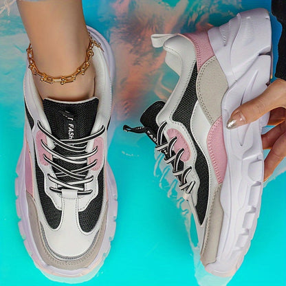 Damen Chunky Sneaker im modernen Stil – Trendige Freizeitschuhe für Alltag & Sport